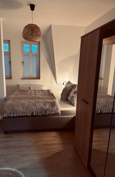 Gemuetliche Altstadtwohnung Mit Balkon Smart-Tv エアフルト エクステリア 写真