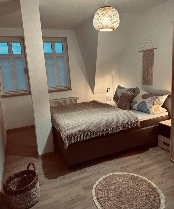 Gemuetliche Altstadtwohnung Mit Balkon Smart-Tv エアフルト エクステリア 写真